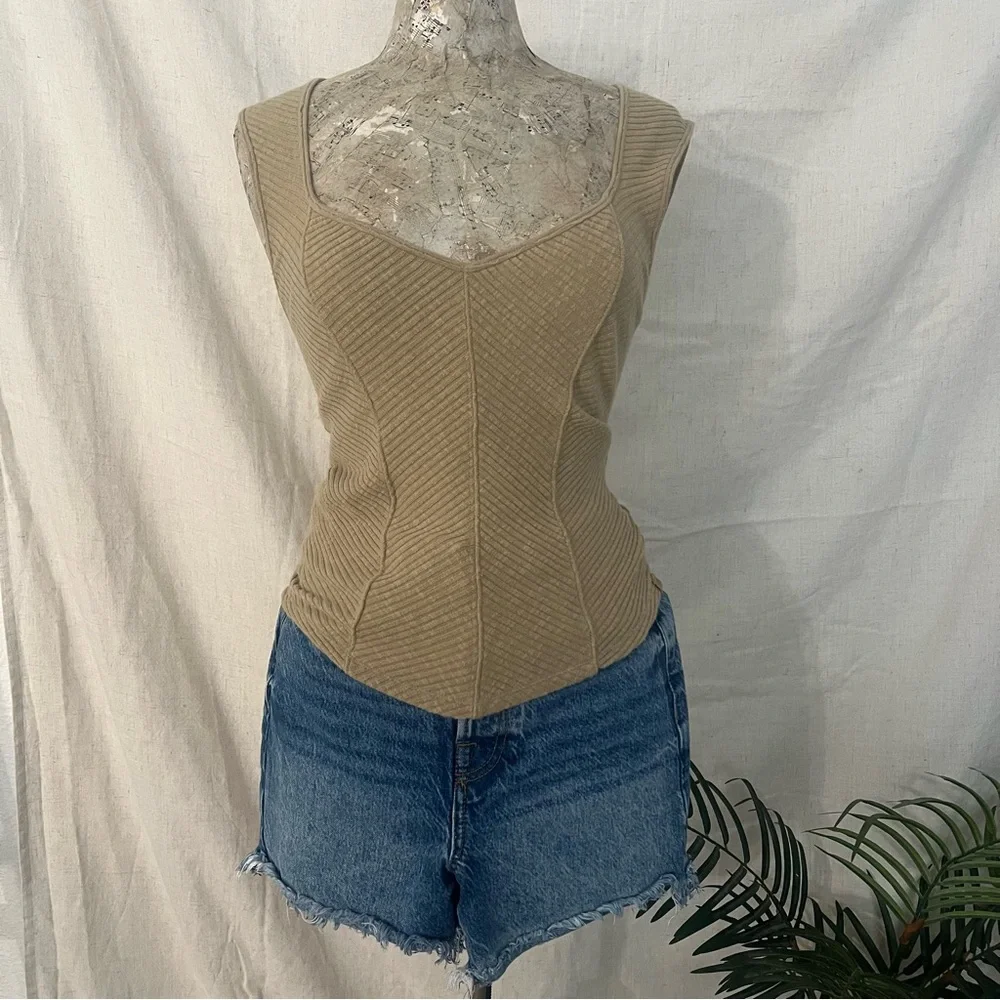 We The Free | Free People Boss Babe Women's Tank Top Size L - Picture 7 of 10